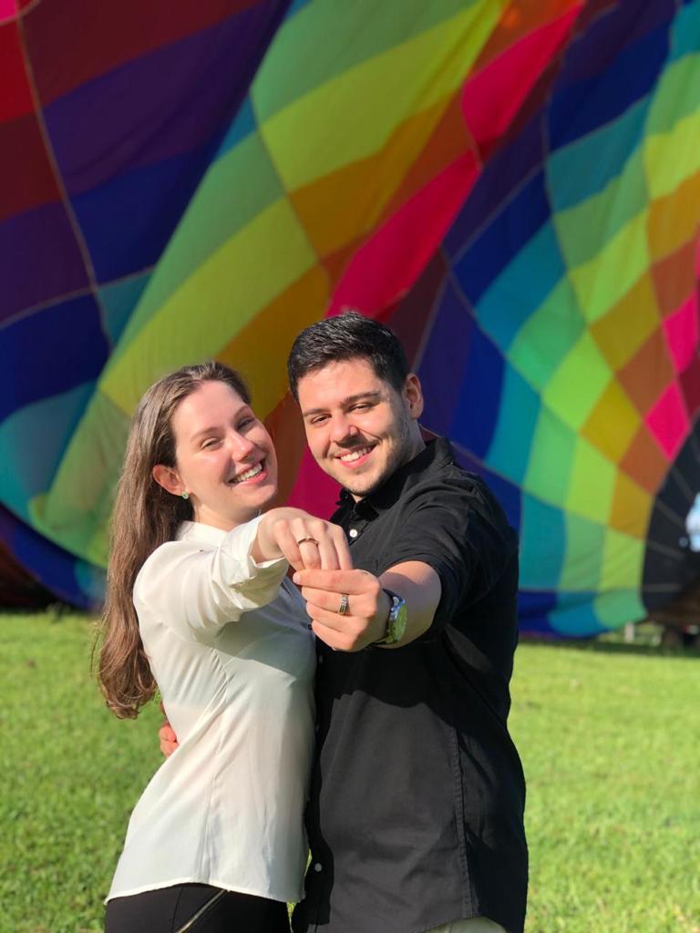 Voo de balão para casais em Praia Grande SC